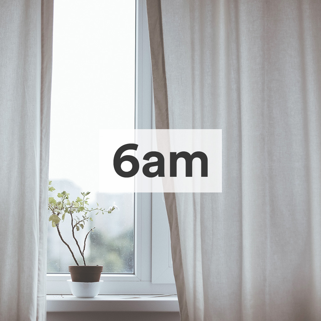 毎朝6時に起きるのサムネイル画像